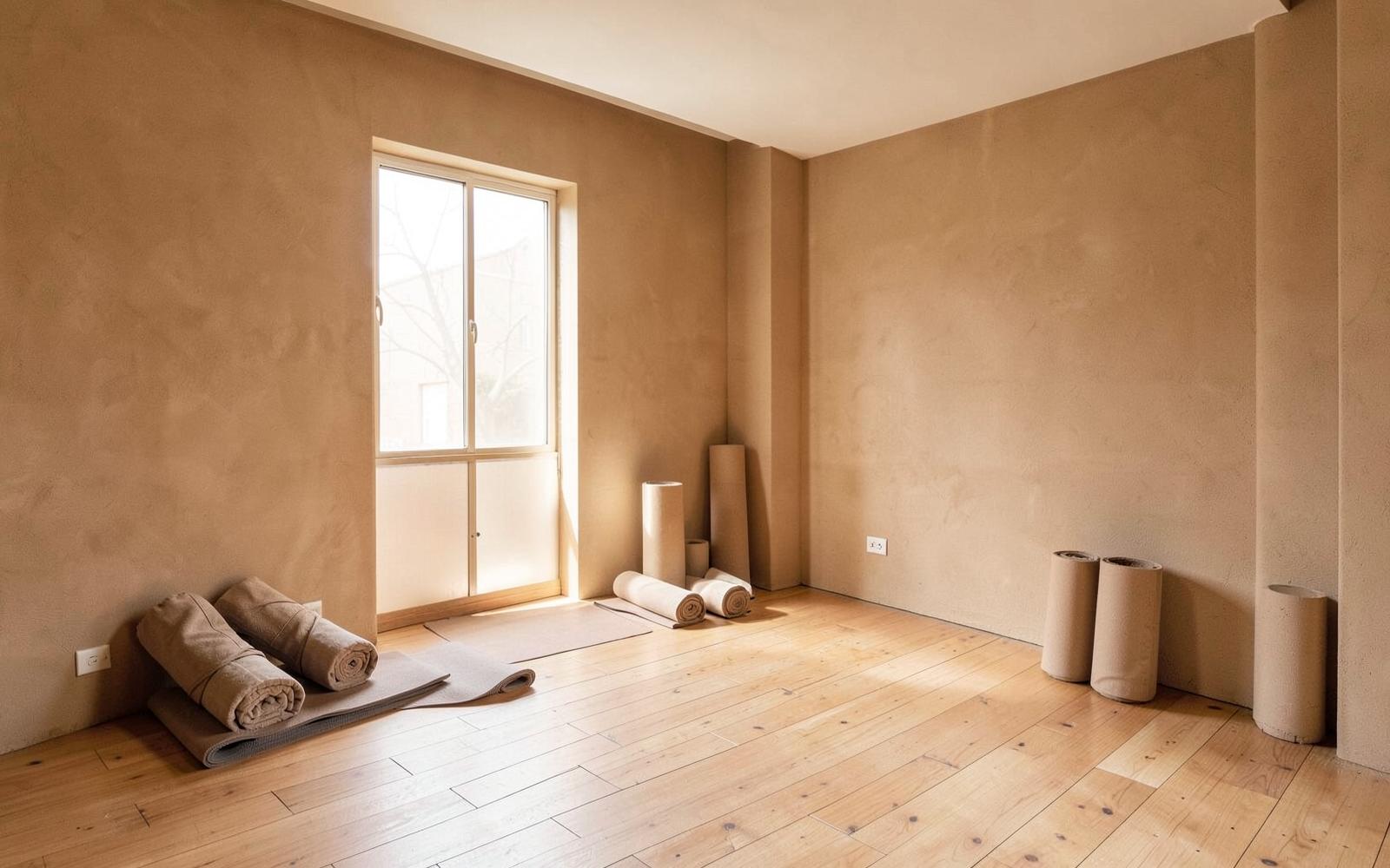 The open group-class space at the nervae studio